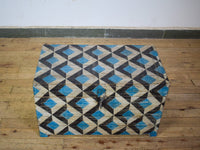 Hand Painted Vintage Chest Trunk Box