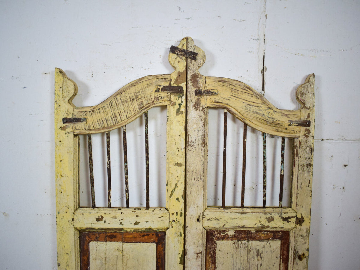 Pair of Vintage Indian Garden Dog Gates