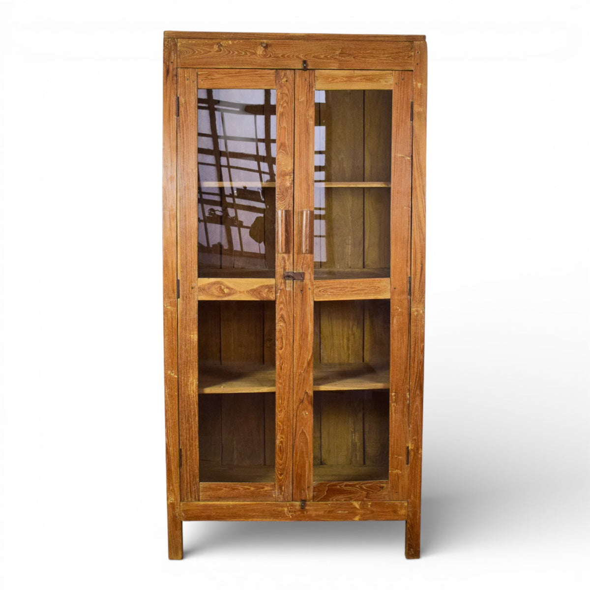 Vintage Wooden Rustic Cupboard Cabinet