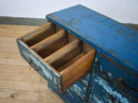 Small Vintage Rustic Worn Chest of drawers