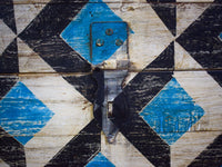 Hand Painted Vintage Chest Trunk Box