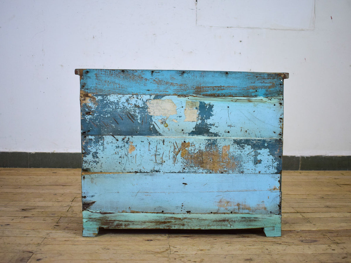 Small Vintage Rustic Worn Chest of drawers