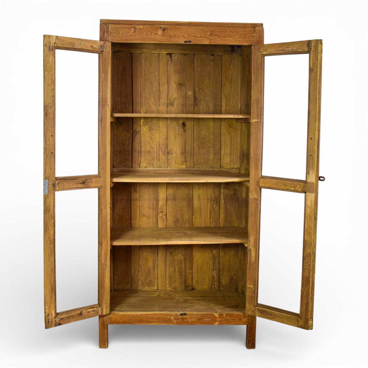 Vintage Wooden Rustic Cupboard Cabinet