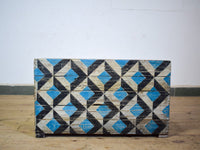 Hand Painted Vintage Chest Trunk Box