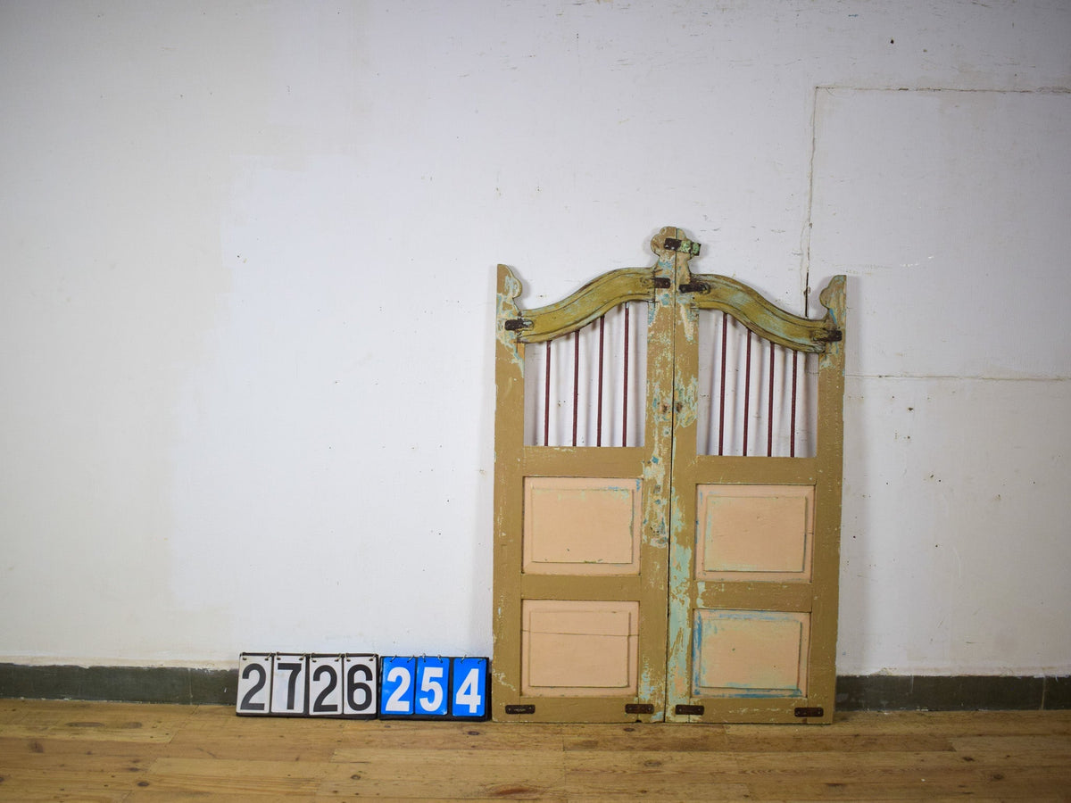 Pair of Vintage Indian Garden Dog Gates
