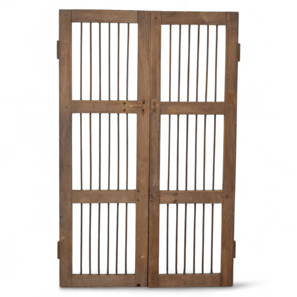 Pair of Antique Vintage Indian Doors Shutters