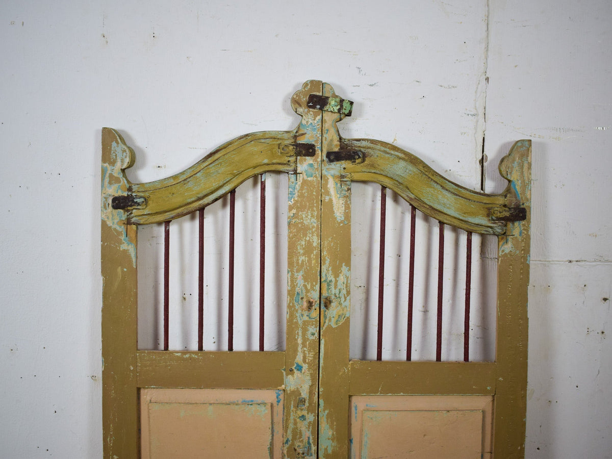 Pair of Vintage Indian Garden Dog Gates