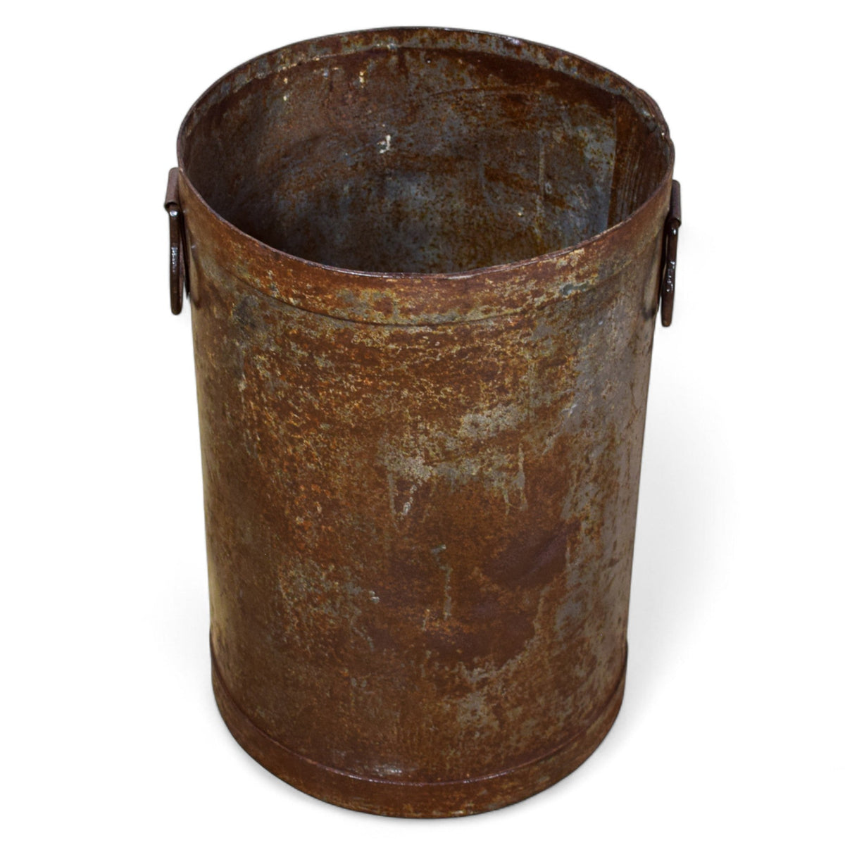 Vintage Rustic Metal Planter