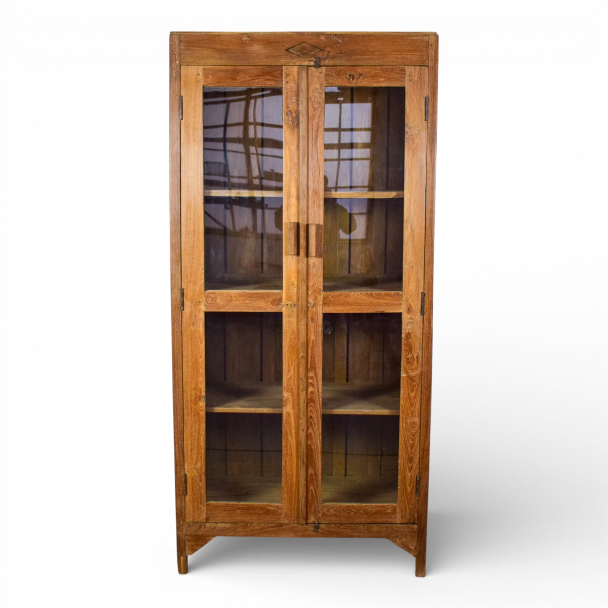 Vintage Wooden Rustic Cupboard Cabinet