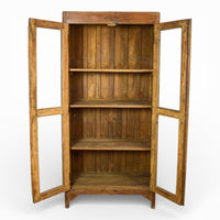 Vintage Wooden Rustic Cupboard Cabinet