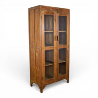 Vintage Wooden Rustic Cupboard Cabinet