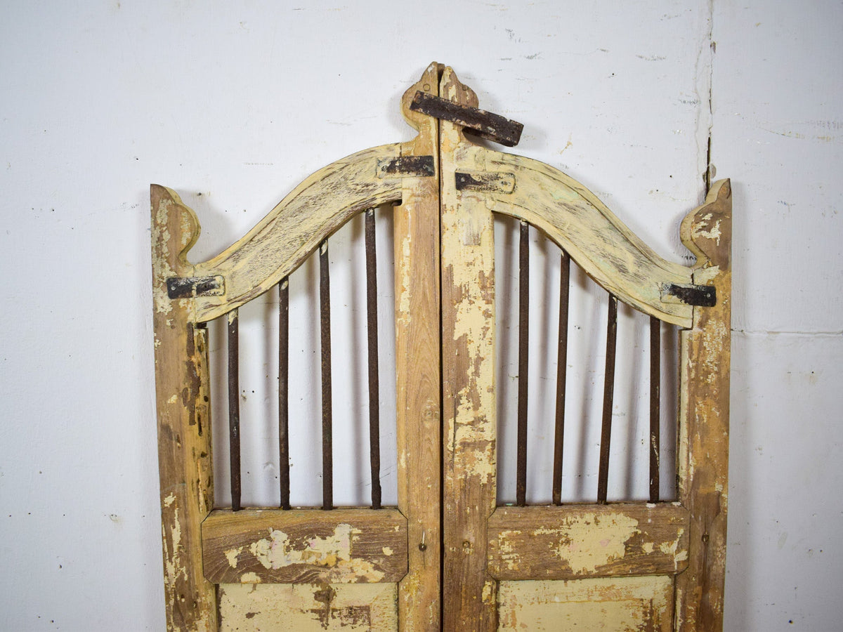 Pair of Vintage Indian Garden Dog Gates