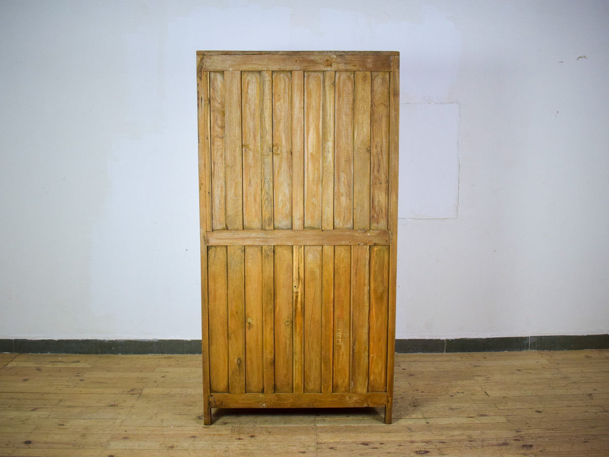 Vintage Wooden Rustic Cupboard Cabinet