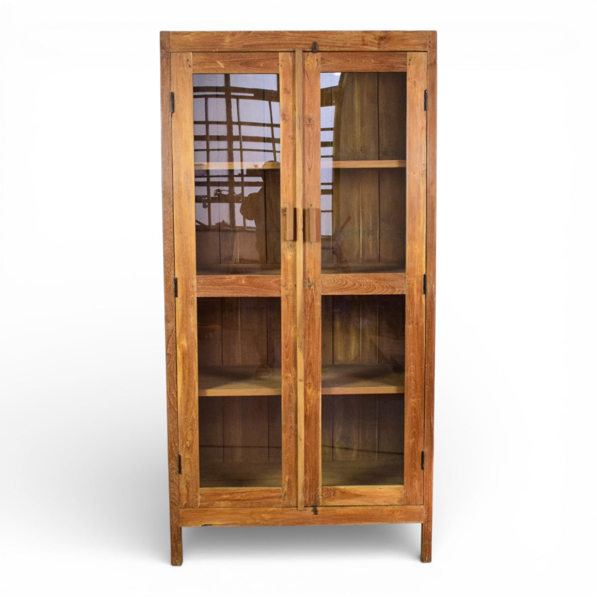 Vintage Wooden Rustic Cupboard Cabinet
