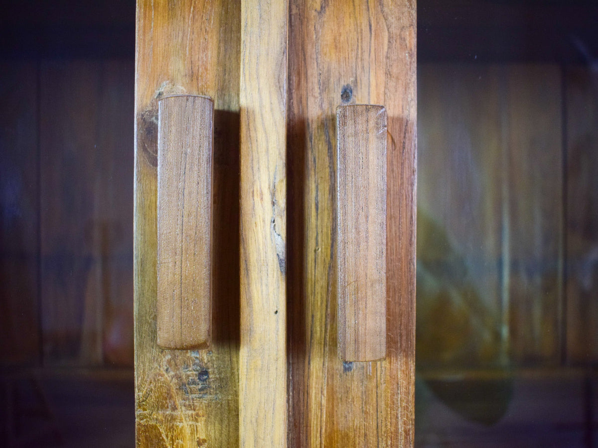 Vintage Wooden Rustic Cupboard Cabinet