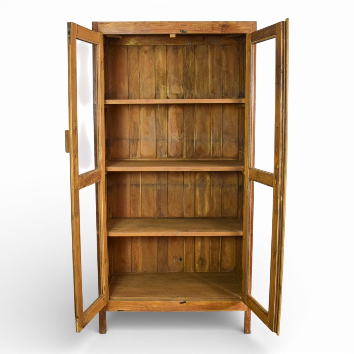Vintage Wooden Rustic Cupboard Cabinet