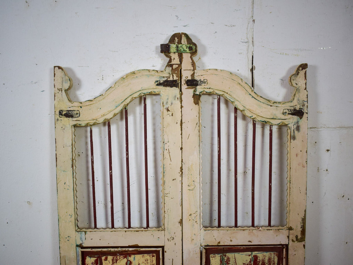 Pair of Vintage Indian Garden Dog Gates