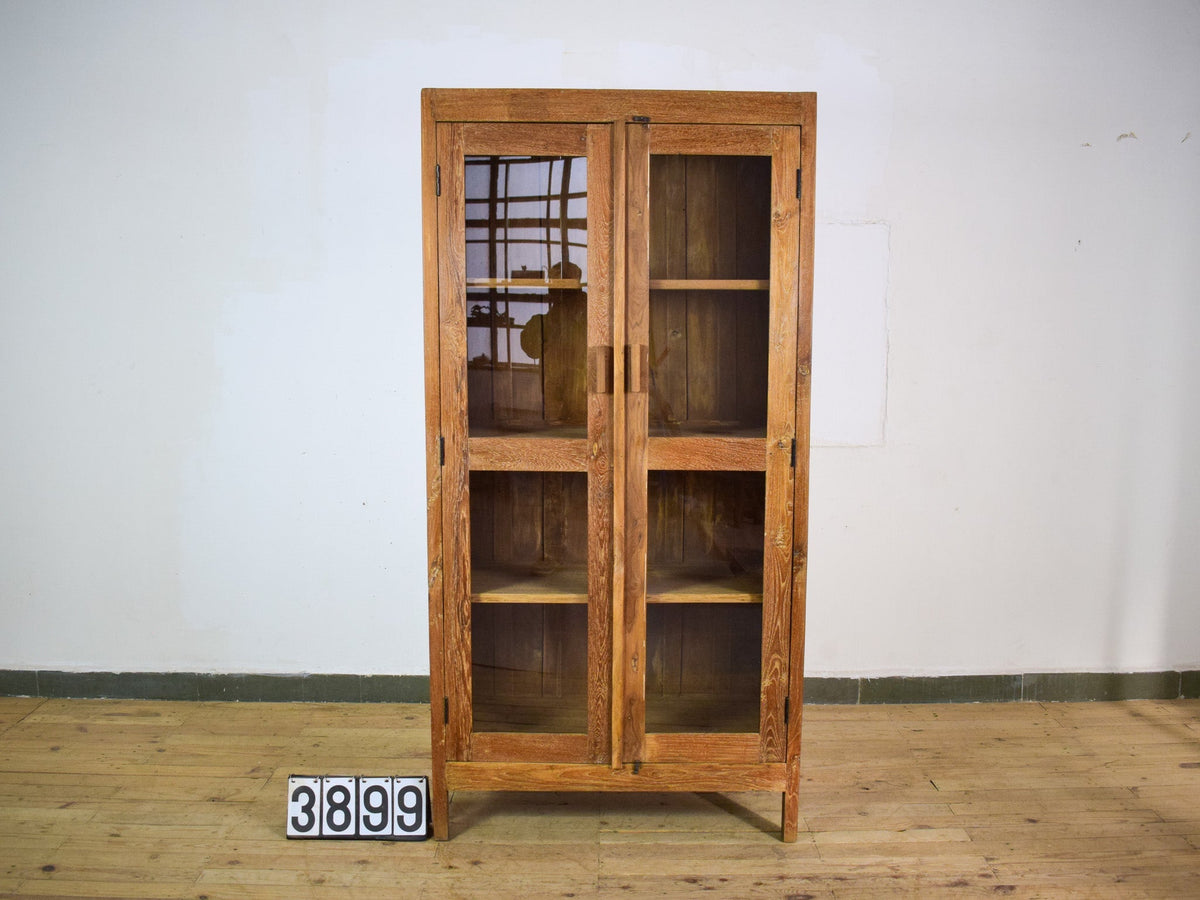 Vintage Wooden Rustic Cupboard Cabinet