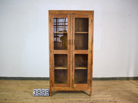 Vintage Wooden Rustic Cupboard Cabinet