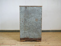 Vintage Rustic Teak Wood Cupboard Cabinet Storage