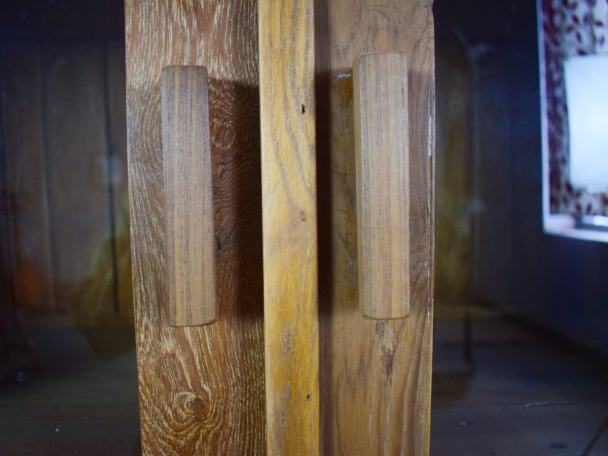 Vintage Wooden Rustic Cupboard Cabinet