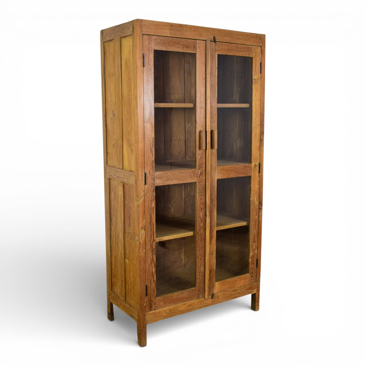 Vintage Wooden Rustic Cupboard Cabinet