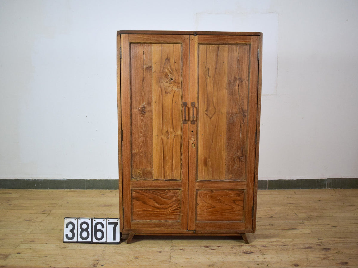 Vintage Wooden Rustic Cupboard Cabinet