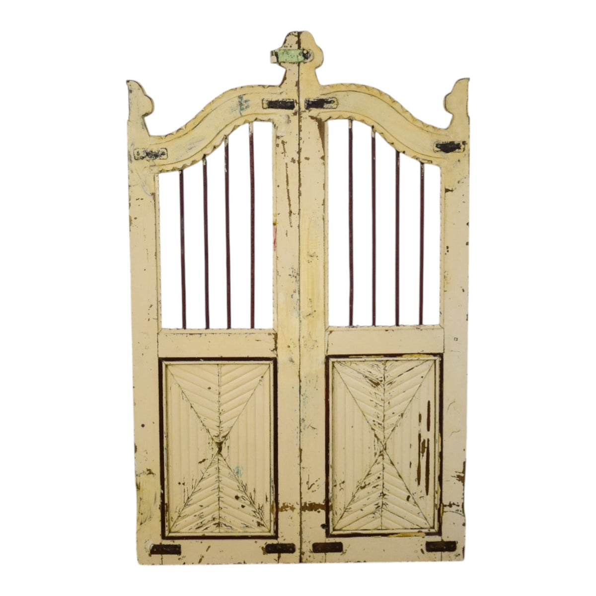 Pair of Vintage Indian Garden Dog Gates