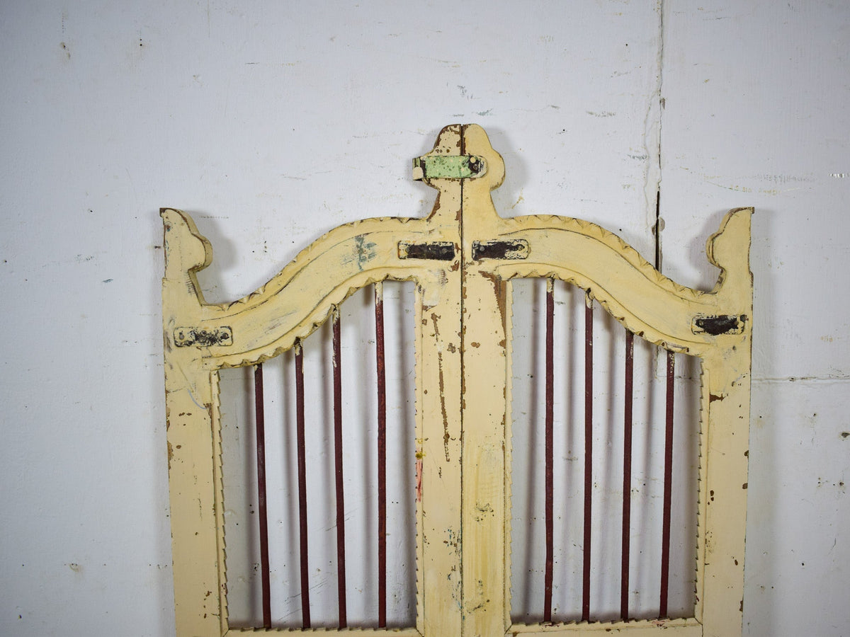 Pair of Vintage Indian Garden Dog Gates