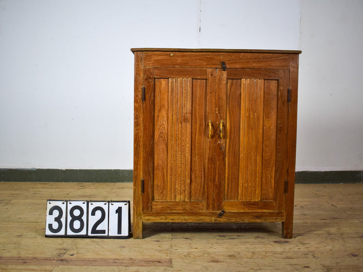 Vintage Wooden Rustic Cupboard Cabinet