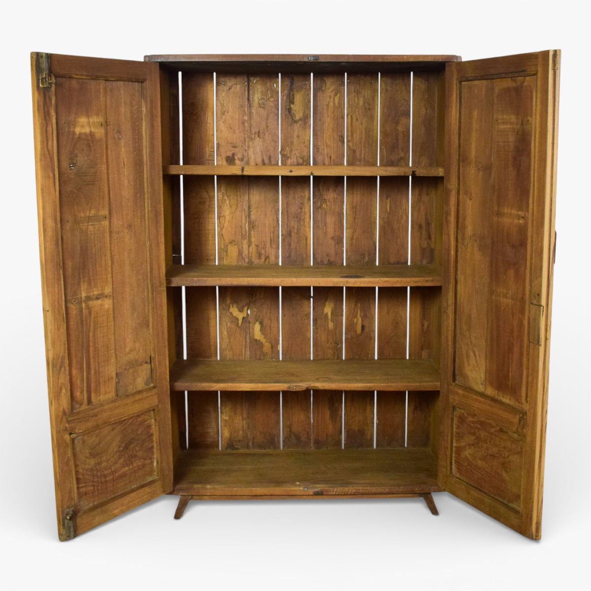 Vintage Wooden Rustic Cupboard Cabinet