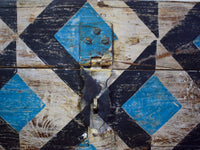 Hand Painted Vintage Chest Trunk Box