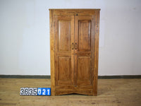 Vintage Hard Wood Fitted Interior Cupboard Cabinet Storage