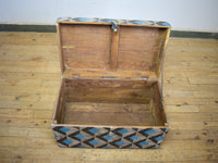 Hand Painted Vintage Chest Trunk Box
