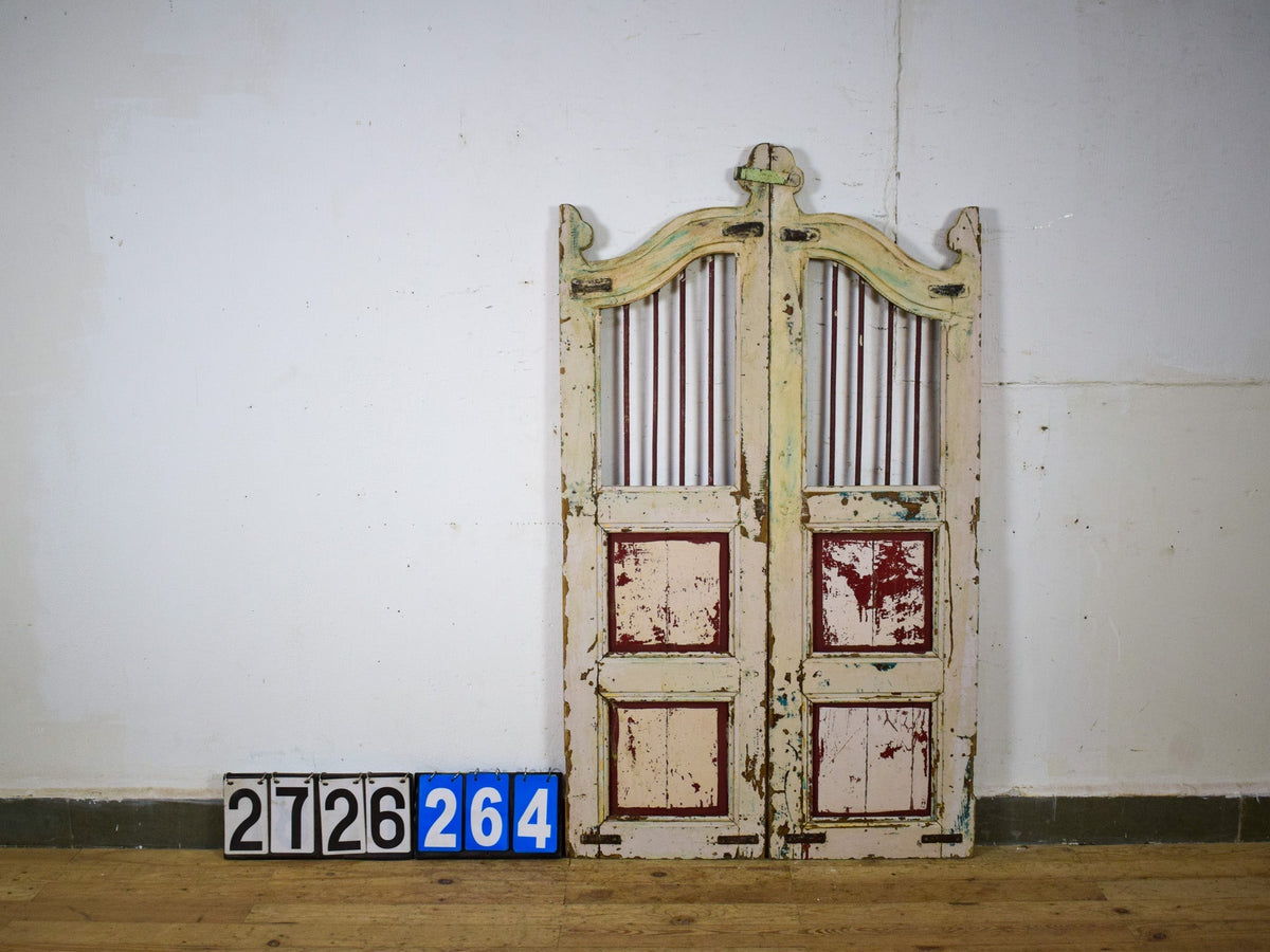 Pair of Vintage Indian Garden Dog Gates
