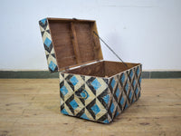 Hand Painted Vintage Chest Trunk Box