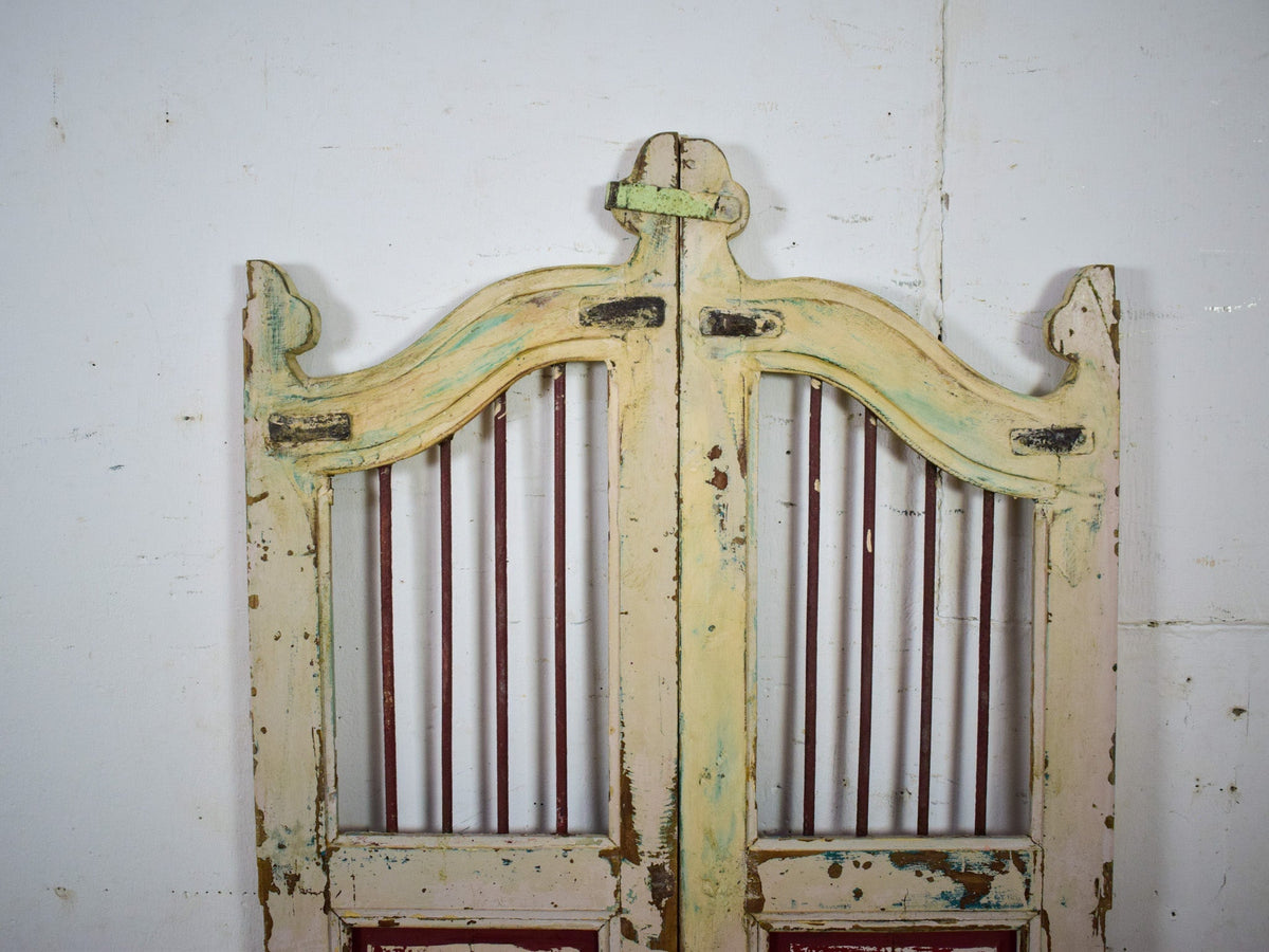 Pair of Vintage Indian Garden Dog Gates