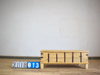 Vintage Rustic Wooden Chest Box Coffee Table