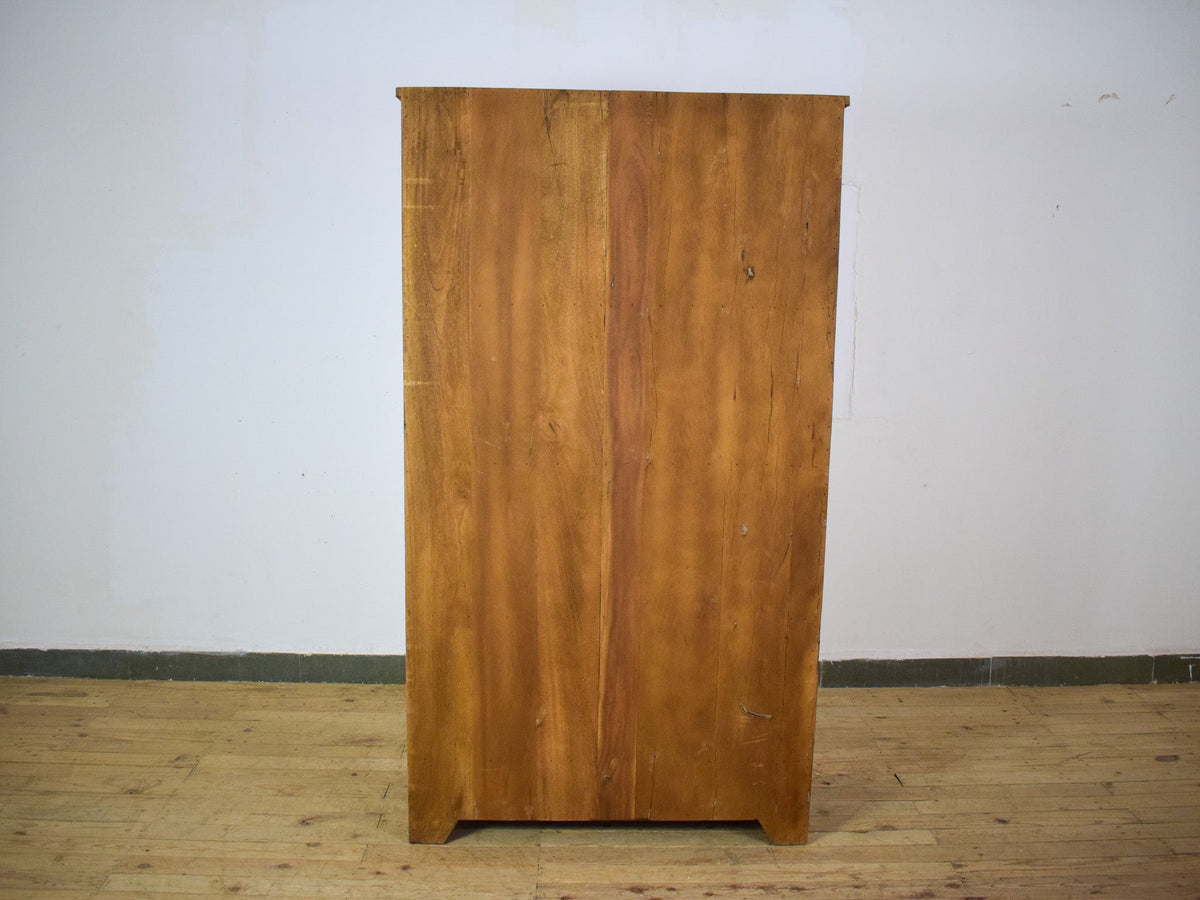 Vintage Hard Wood Fitted Interior Cupboard Cabinet Storage
