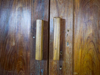 Vintage Rustic Hard Wood Fitted Interior Cupboard Cabinet Storage