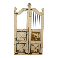 Pair of Vintage Indian Garden Dog Gates