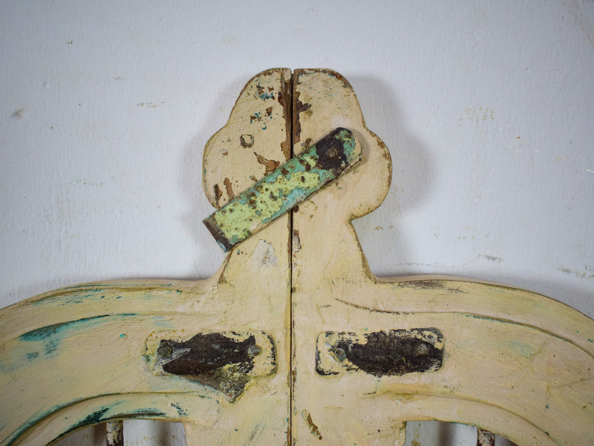 Pair of Vintage Indian Garden Dog Gates