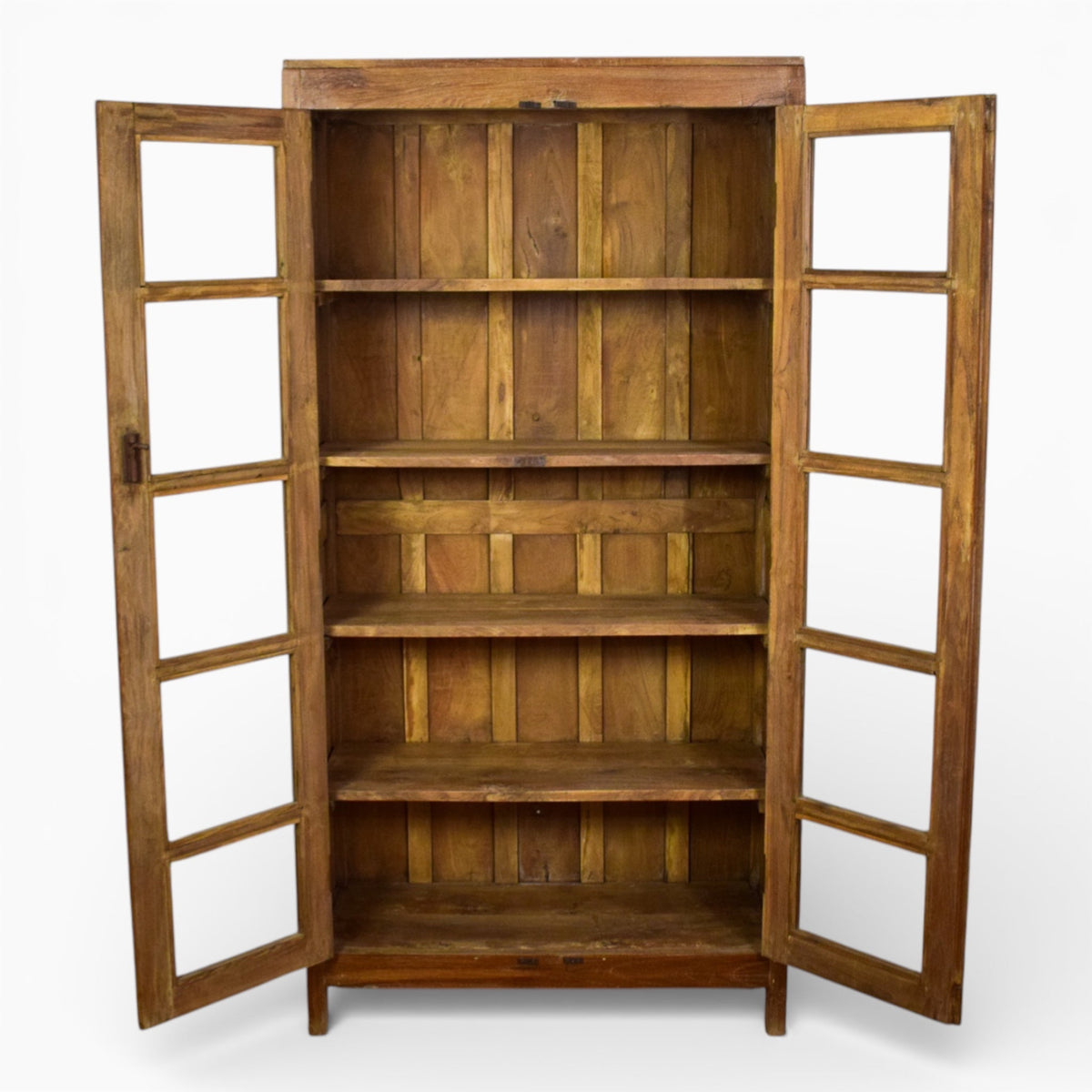 Vintage Wooden Rustic Cupboard Cabinet