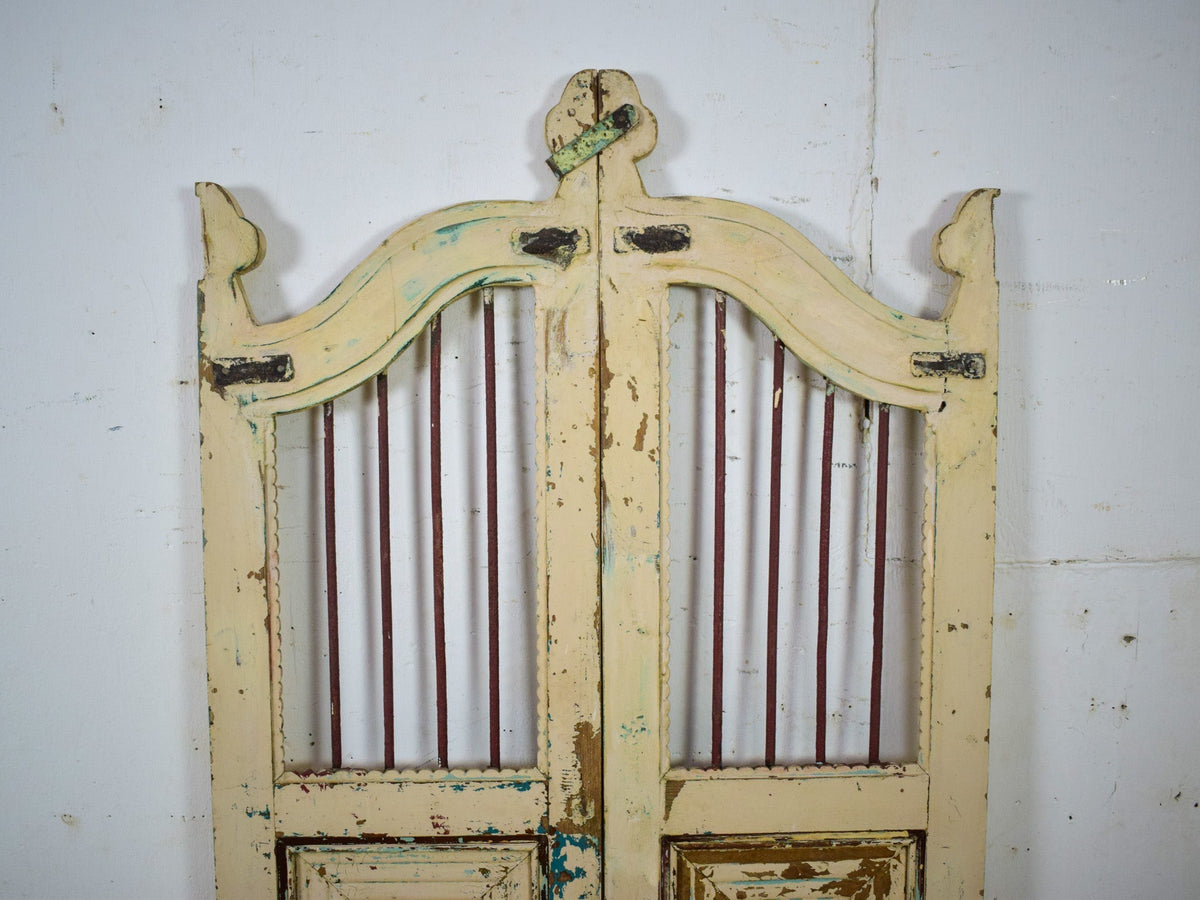 Pair of Vintage Indian Garden Dog Gates