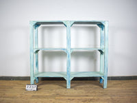 Vintage Wooden Rustic Shelves Shelving Rack Shop Display