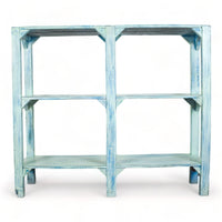 Vintage Wooden Rustic Shelves Shelving Rack Shop Display