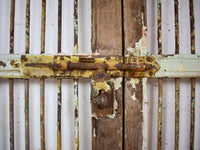 Pair of Antique Vintage Indian Doors Shutters