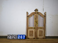 Pair of Vintage Indian Garden Dog Gates