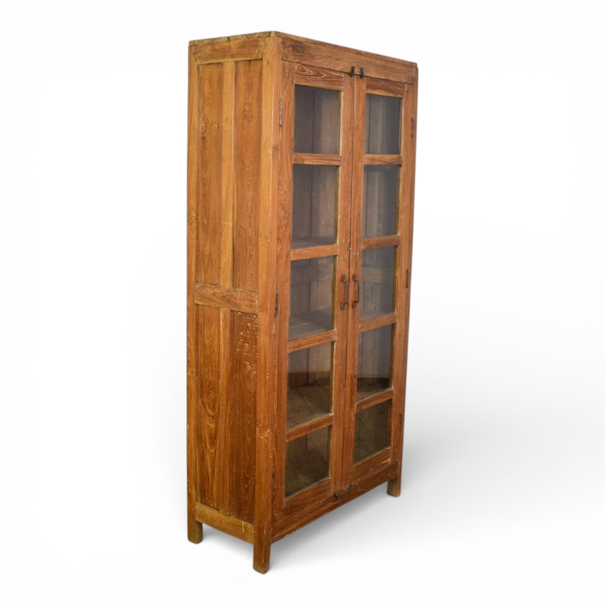 Vintage Wooden Rustic Cupboard Cabinet