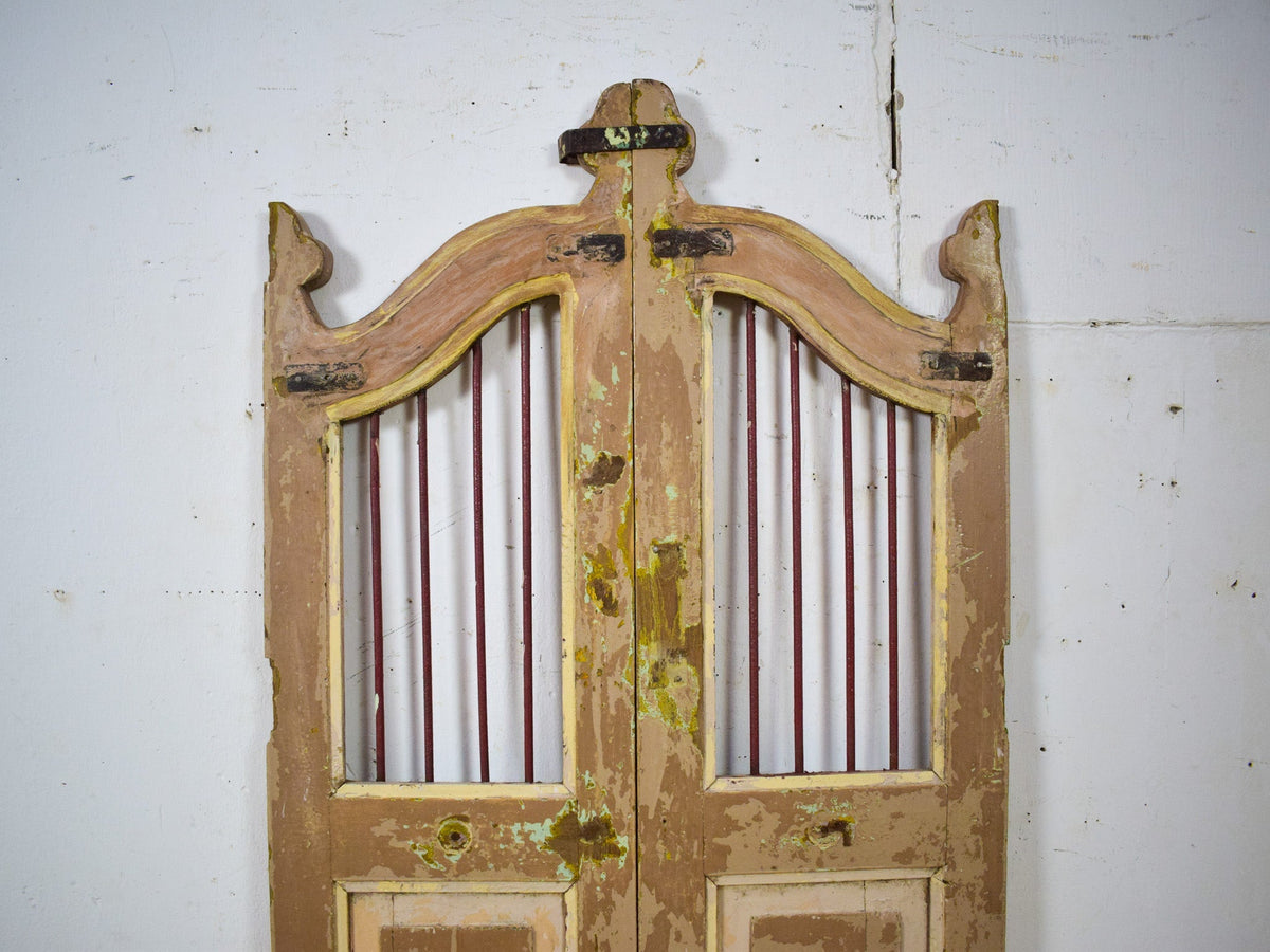 Pair of Vintage Indian Garden Dog Gates